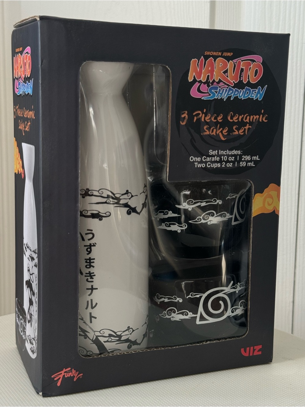 Naruto sake set